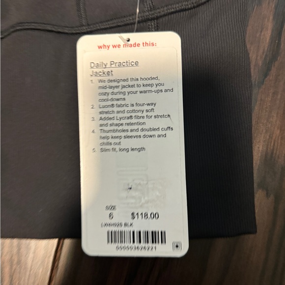 Lululemon Daily Practice Jacket - Picture 3 of 3
